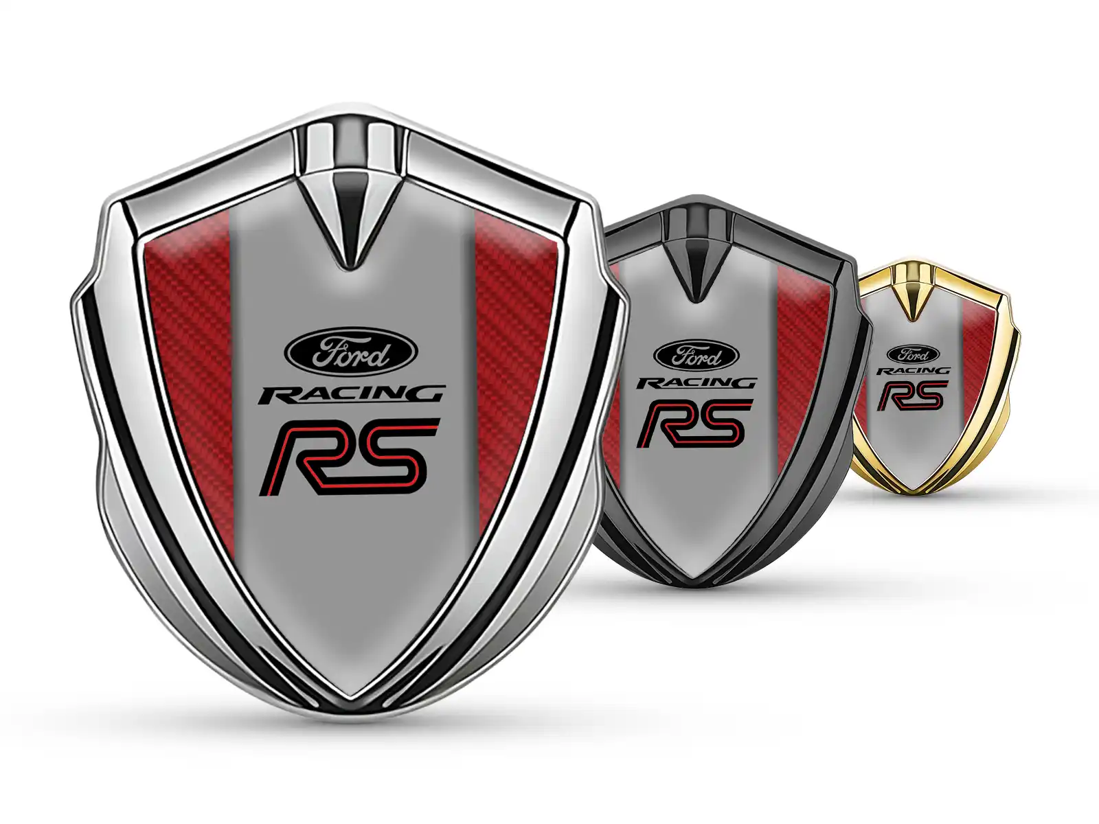 Ford Emblem Fender Abzeichen High-End Look Drift Stil